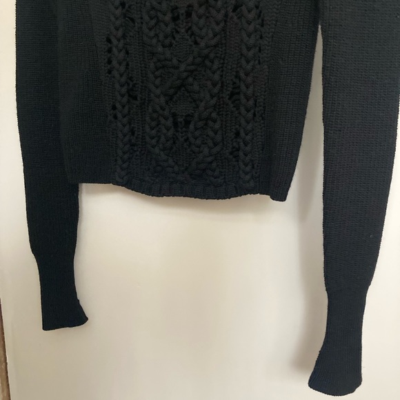 Marc by Marc Jacobs sz XS black merino wool sweater - Picture 6 of 6